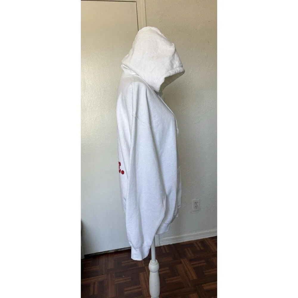 Gildan Unisex Adult Heavy Blend White “ Show Then You Love Dance “ Hoodie Size L